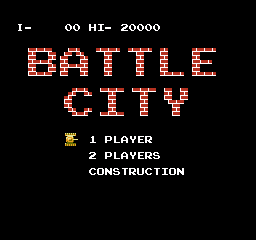 説明書なし　バトルシティー BattleCity Battle City (Arcade, Family Computer, NES) (gamerip) (1985